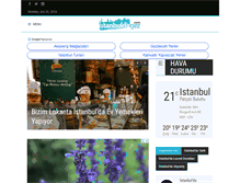 Tablet Screenshot of istanbuldagez.com